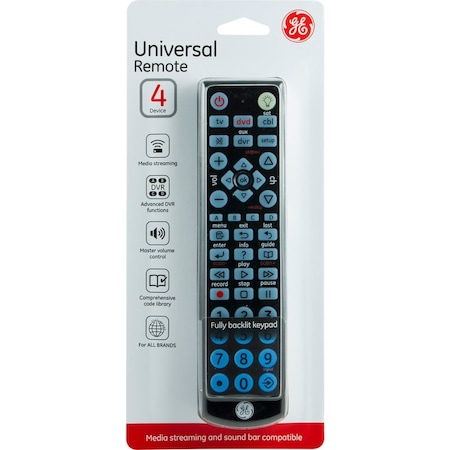 Jasco REMOTE CONTROL 4-DEVICE 34455